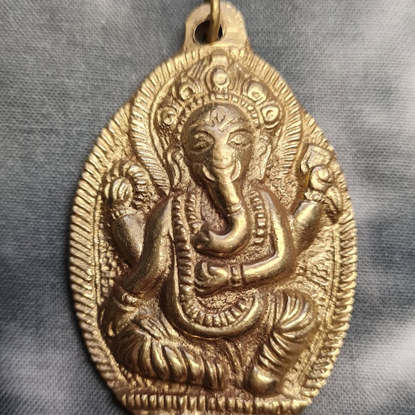 Pendant GANESHA ~ large ~ Nepal (471)