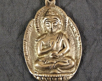 Pendant BUDDHA ~ large ~ Nepal (1257)