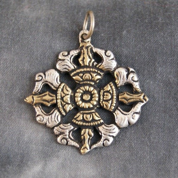 Pendant Double Dorje ~ Dorje ~ Vajra (1253)