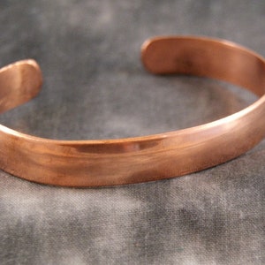 Copper bangle ~ handmade from Nepal (1122)