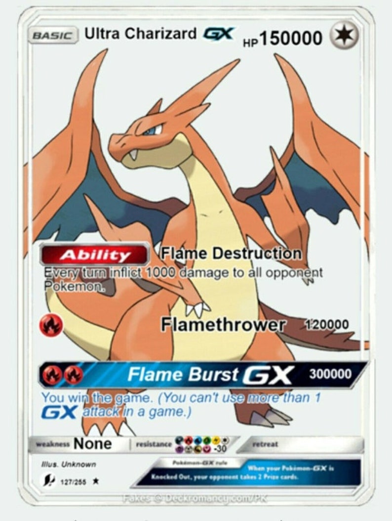 Rare Legendary Pokemon Shiny Collectible Trainer exotic Holo Etsy