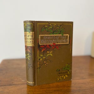 Livre de poésie ancienne, poètes du XIXe siècle, révérend Robert Aris Willmott, livre ancien à couverture rigide du XIXe siècle