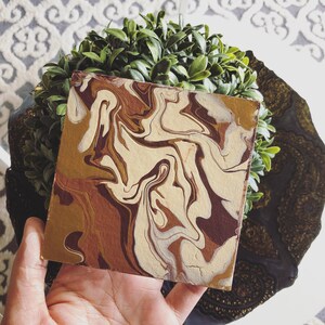 Acryl Pour Malerei Untersetzer Kaffee Untersetzer