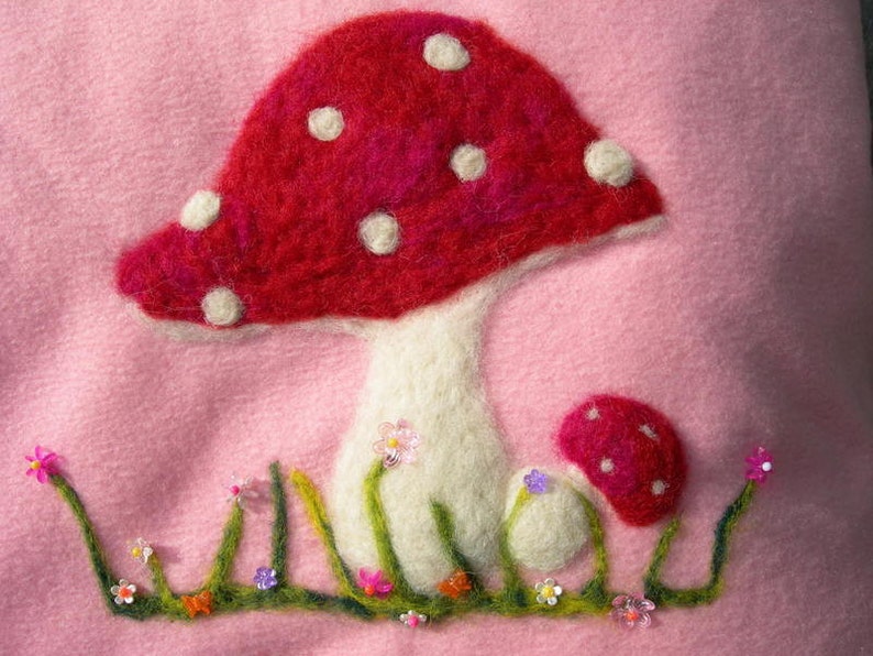 Toadstool pillow image 2