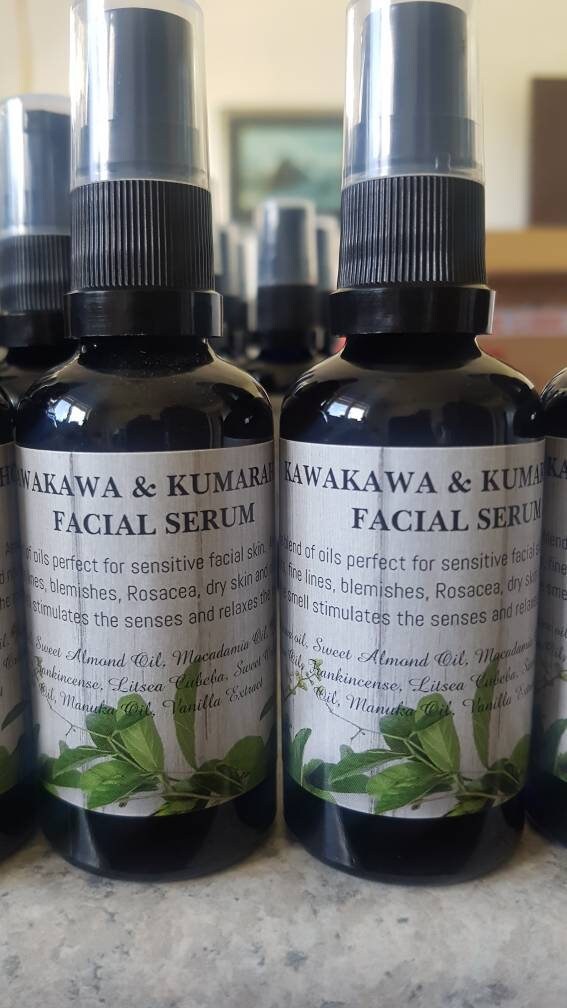 Kawakawa Kumarahou & Manuka Facial Serum Etsy