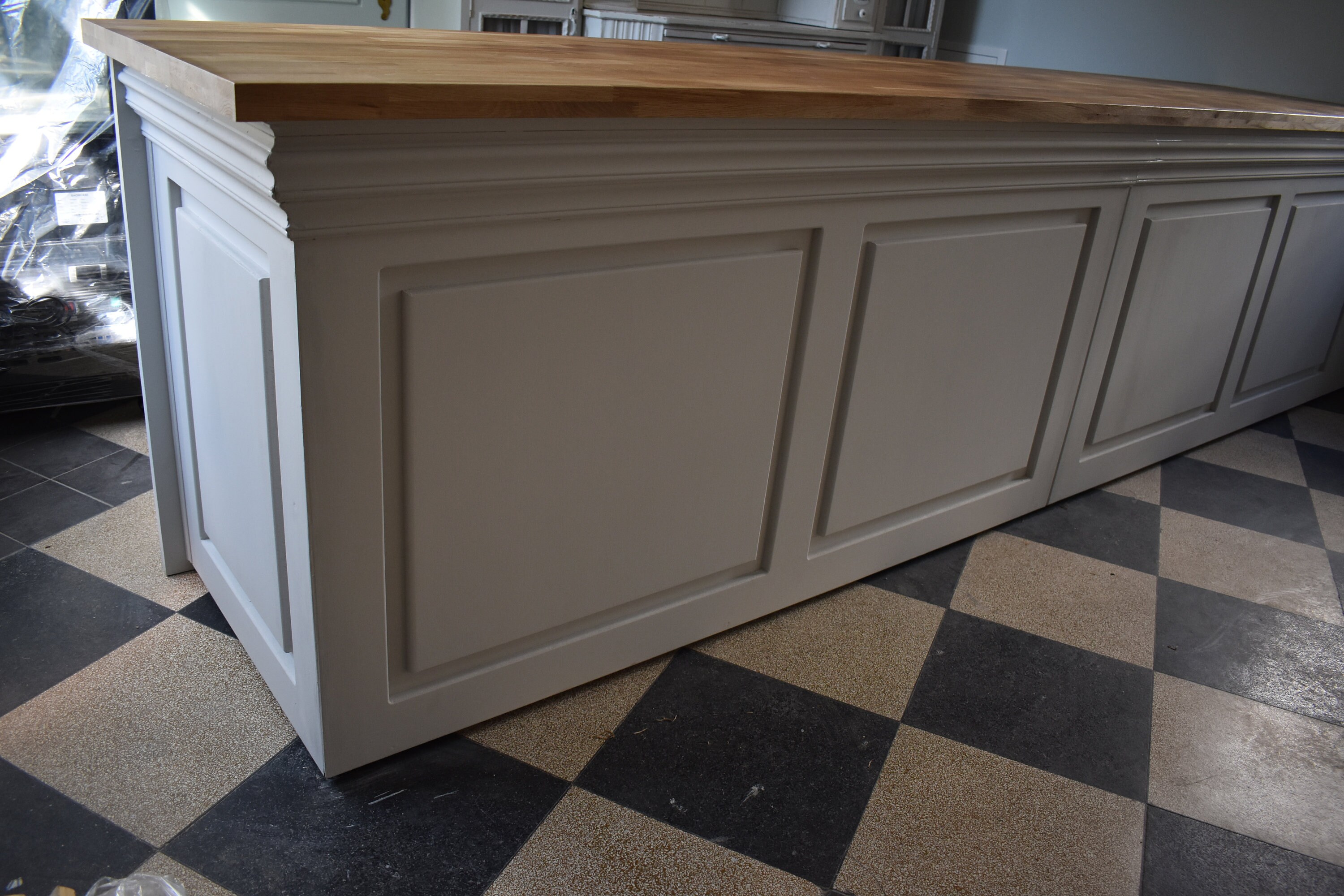 Stilvolle Theke Bar Küchen Insel Tresen mit dekorativem | Etsy