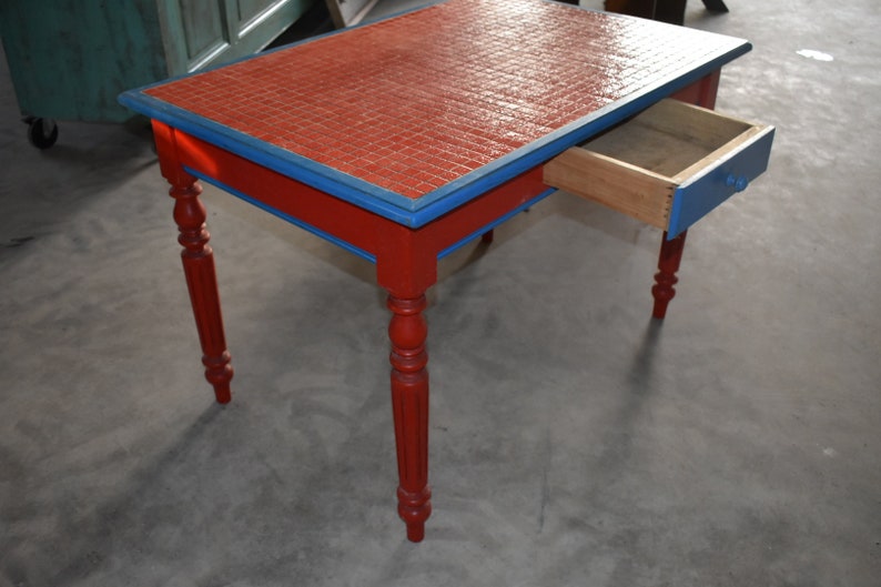 Vintage 70er Jahre Küchentisch/ Esstisch 111 x 75 cm Etsy