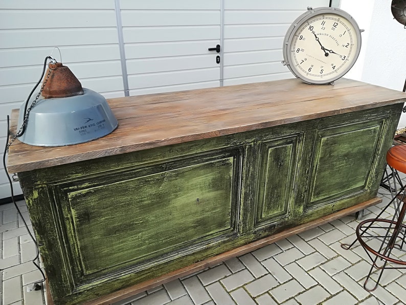 Vintage Verkaufstheke Theke Ladentheke Tresen Kücheninsel | Etsy