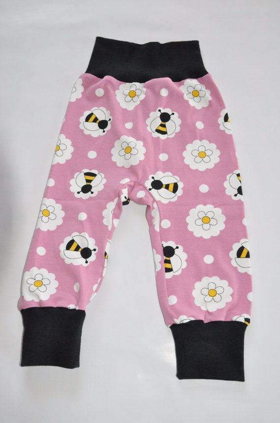 62//68 Baby Krabbelhose /Überziehhose Rosa gestreift