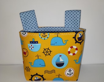 Laufradtasche, Fahrradtasche, Lenkertasche, Rollertasche, Utensilo, Kinder, Motiv maritim