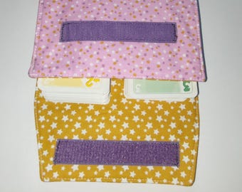 Case/bag for playing cards, card game case, card game case, playing card sleeve, card pouch