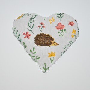 Small heat pad, grain pillow, spelt pillow, hedgehog, sheep