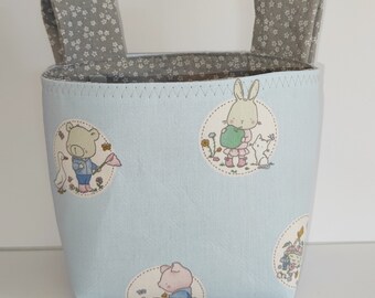 Balance bike bag, bicycle bag, handlebar bag, scooter bag, storage bag, children's bag, lion or elephant motif