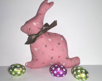 Osterhase, Stoffhase, Hase, Osterdeko, Ostern, Geschenk, genäht