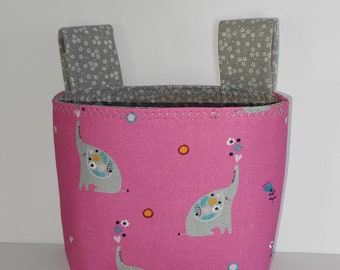 Balance bike bag, bicycle bag, handlebar bag, scooter bag, storage bag, children's bag, elephant motif