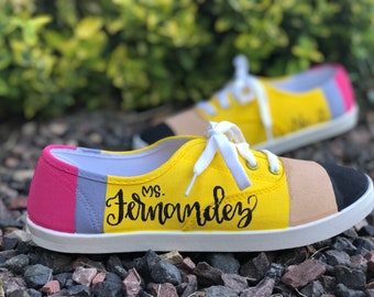 teacher canvas shoes