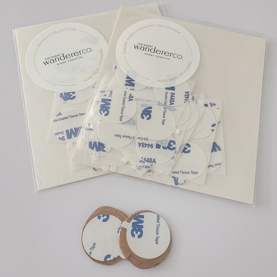 Wax Seal Adhesive Backings Self Adhesive Backs Wax Seals Etsy