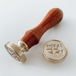 Save The Date Wachssiegel Stempel | Hochzeitseinladung Siegel