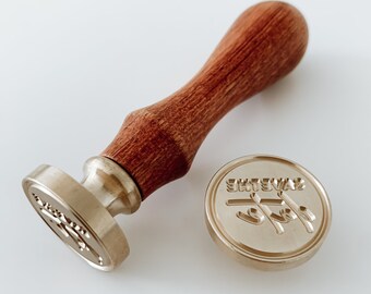 Save The Date Wax Seal Stamp | Wedding Invitation Seals