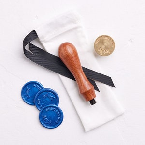 Versiegelt mit Liebe XOXO Wachssiegel Stempel | Hochzeitseinladung Robben