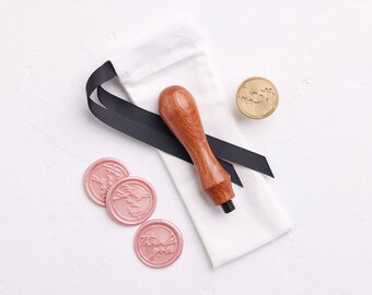 Thank You Wax Seal Stamp | Wedding Invitation Seals
