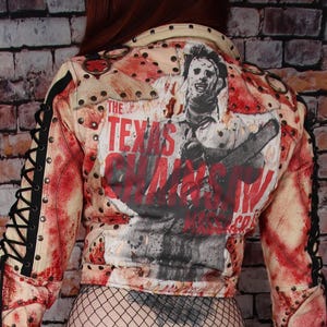 Texas Chainsaw Massacre leather jacket