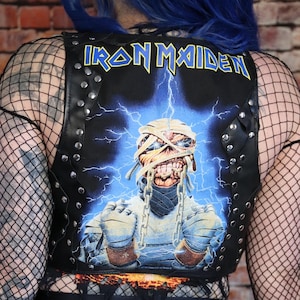 Chaleco Powerslave de Iron Maiden - Talla S