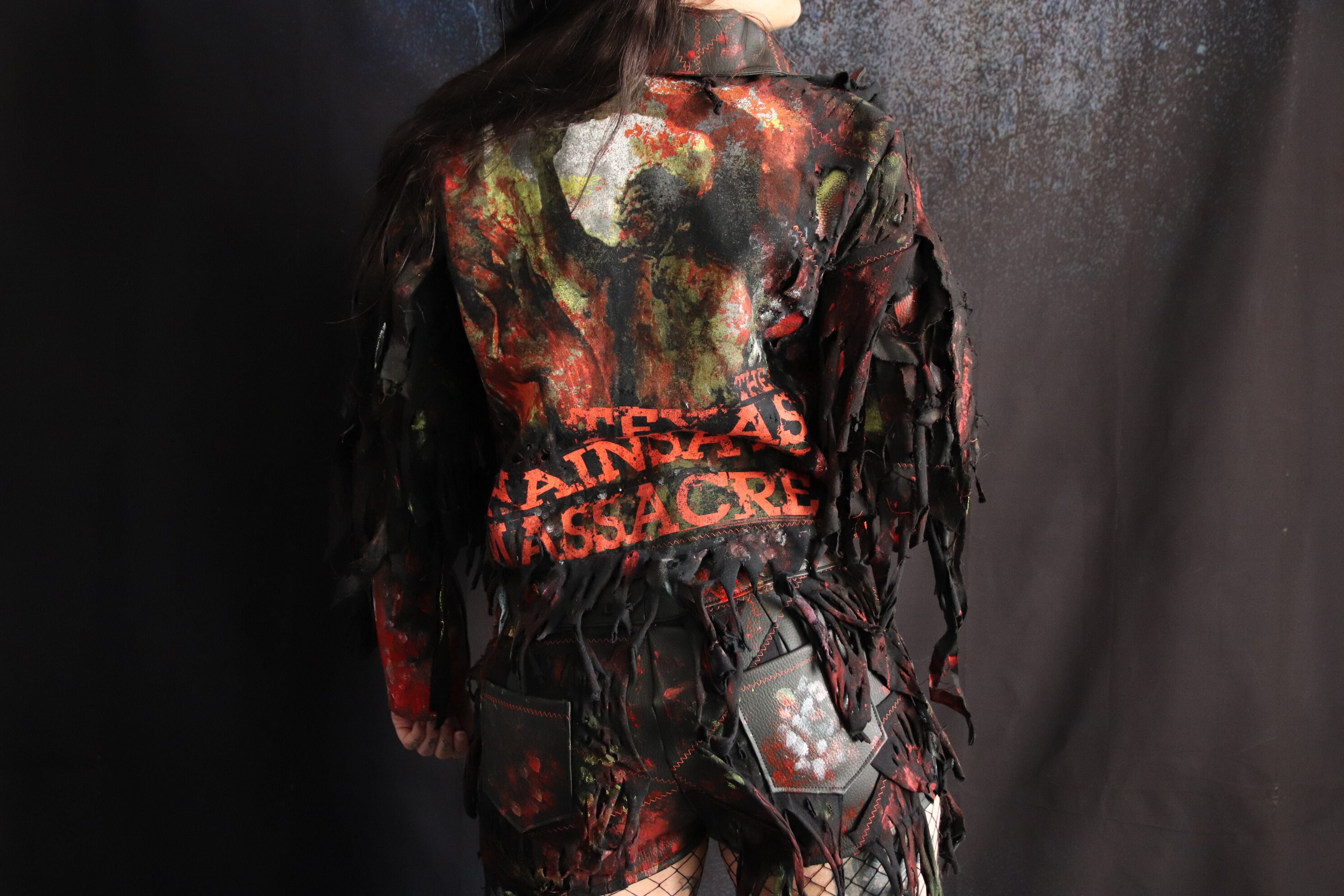 Texas Chainsaw Massacre Jacket and Hotpant Etsy UK