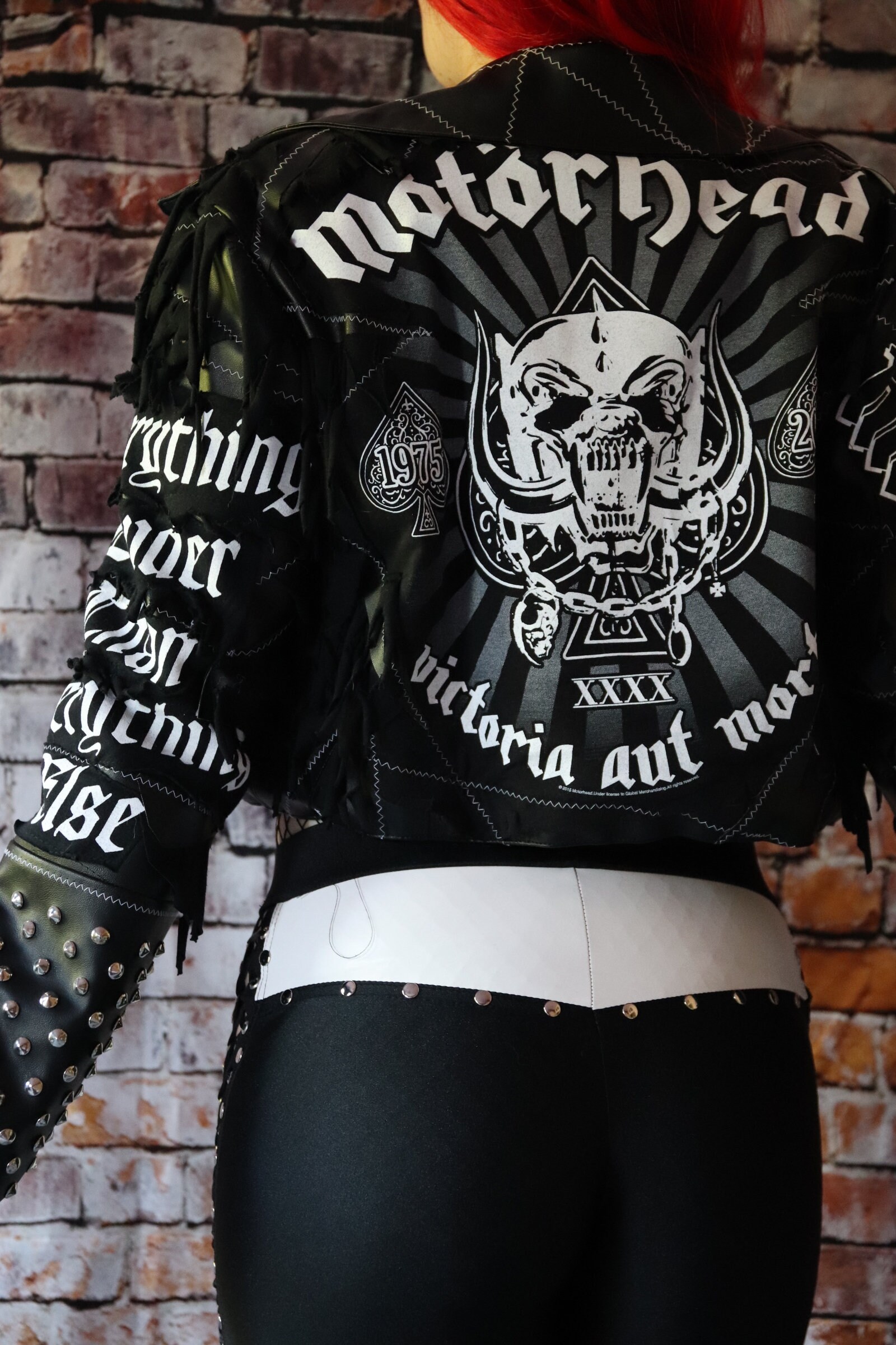 み*ま様 【新品未使用】レディース　MOTORHEAD バイクジャケット Motorhead Biker Jacket - Etsy