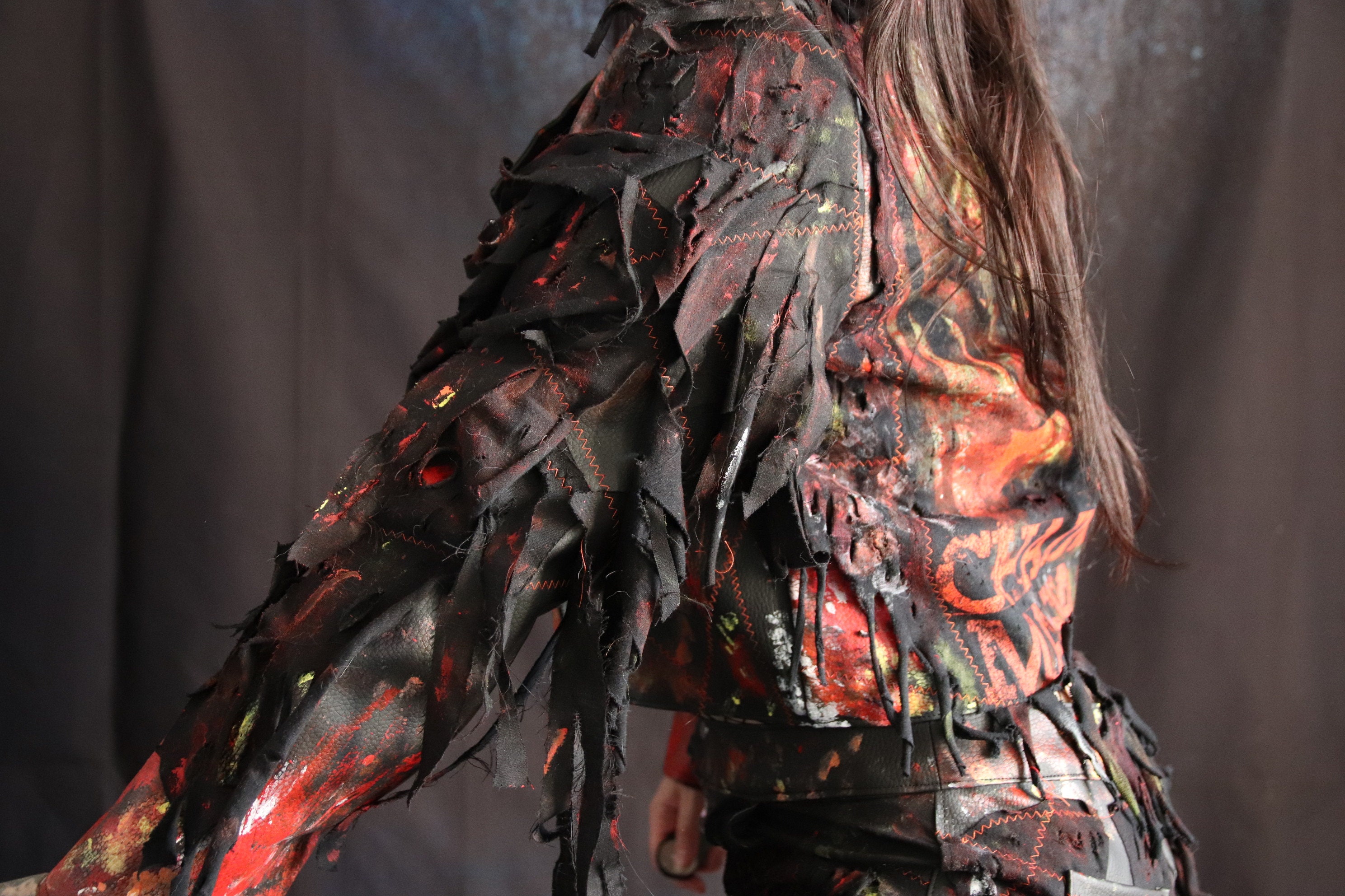 Texas Chainsaw Massacre Jacket and Hotpant Etsy UK