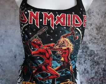 Iron Maiden Battle Halter Top