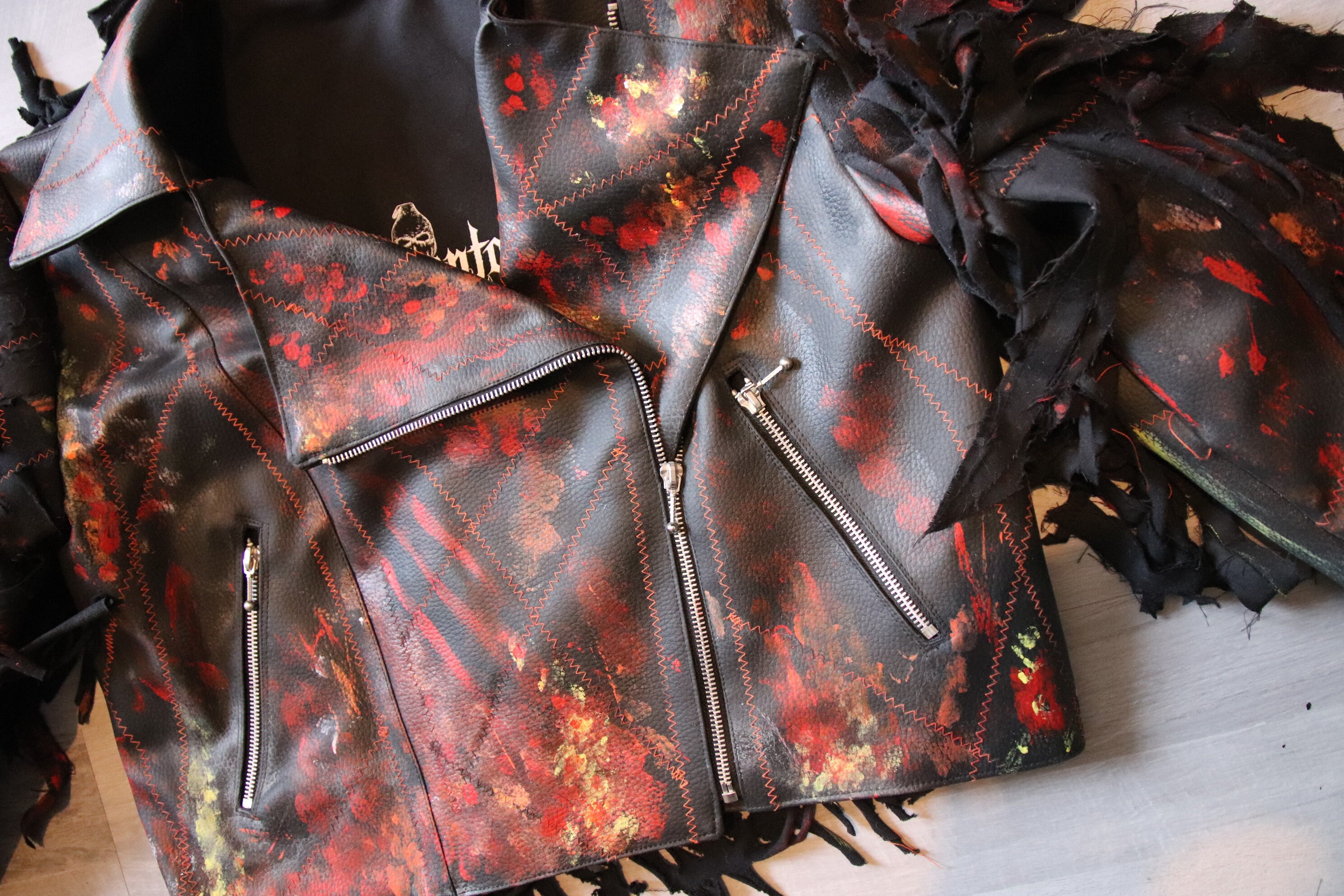 Texas Chainsaw Massacre Jacket and Hotpant Etsy UK