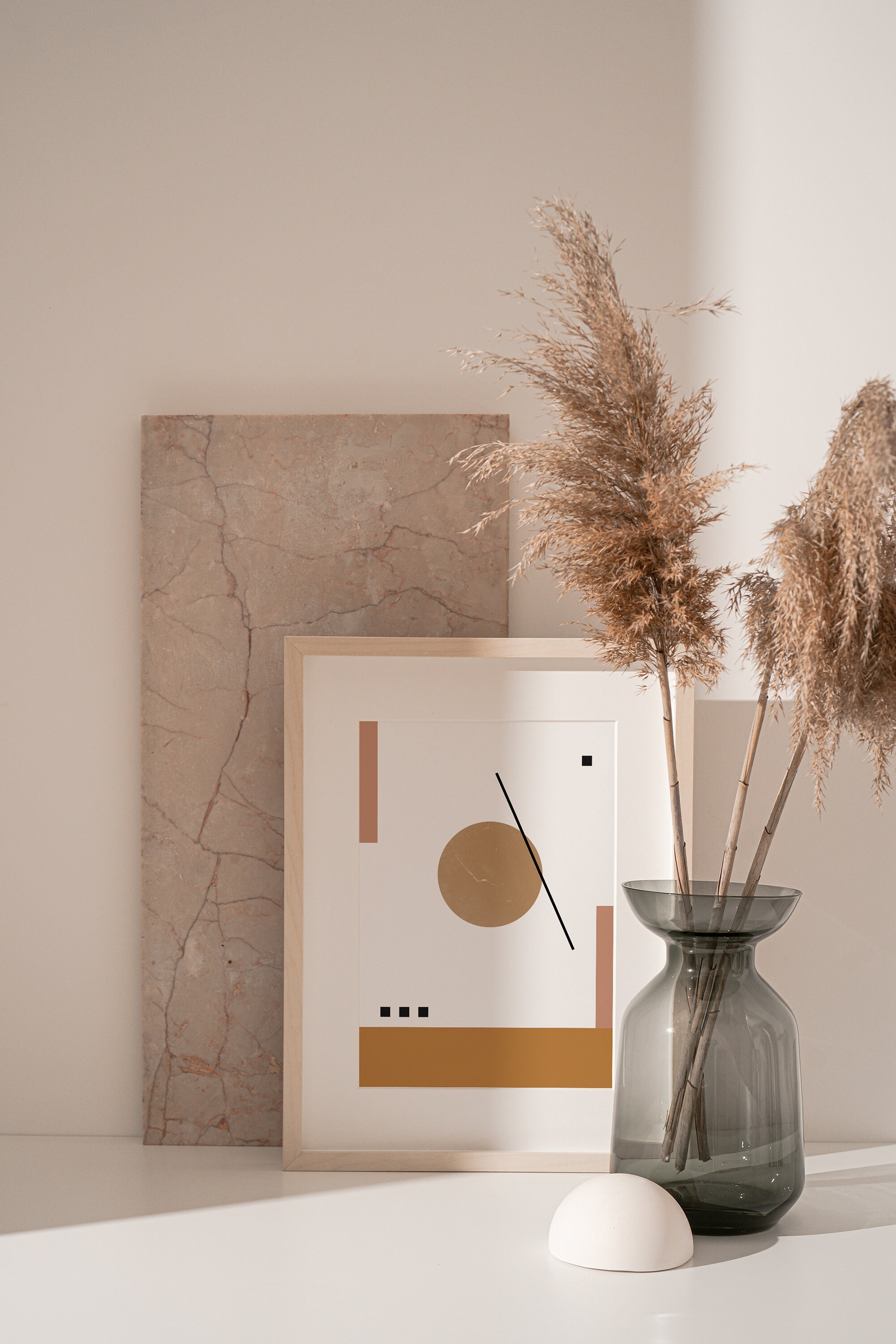Geometric Wall Art Japandi Wall Art Japandi Prints Minimal Etsy