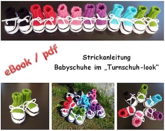 e-book Strickanleitung "Babyturnschuhe"