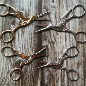 Embroidery Scissors-Craft Scissors-Easy Scissor-Thread Scissor-Handmade Scissors-Floss Scissor-Small Needlework Scissor-Bird Sewing Scissors