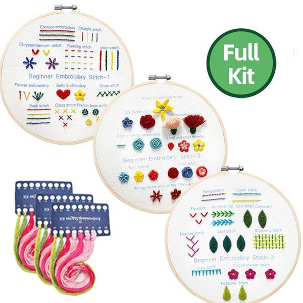 Embroidery Kit - Etsy