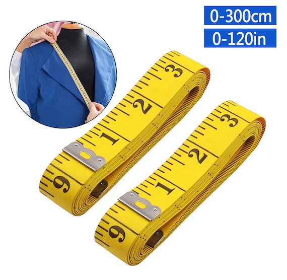 120300cm Sewing Tape Measure, Measuring Tape, Tape Measure, Flexible Tape  Measure, Soft Measuring Tape,yellow Tailor Cloth Ruler Tape 