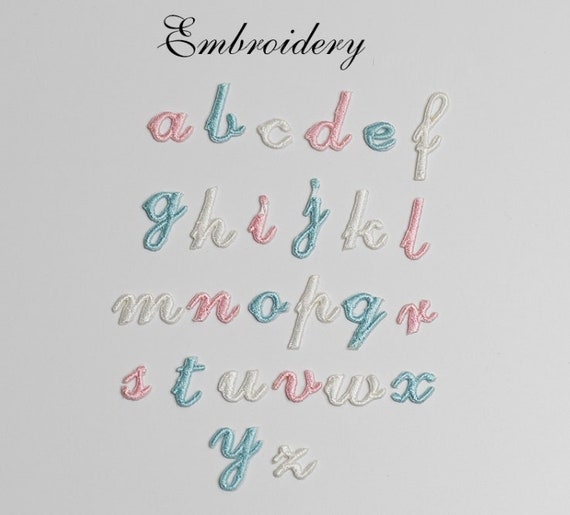 Sew & So On Kit Ricamo Artigianale Lettere Floreali – Tessuto In Bambù, Telaio E Fili Inclusi, Design UK