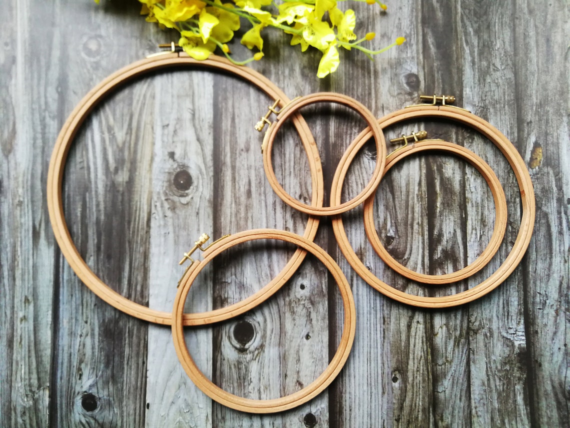 Oval Embroidery HoopCircular HoopStitching HoopWooden | Etsy