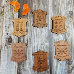 5/50 pièces bobines de fil de bois à broder, cartes de fil à coudre, porte-fil à coudre, outil d'organisation de fil, bobines de fil de style vintage, porte-fil à bois