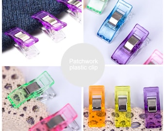 10/50 pezzi Clip da cucire, Clip trapuntatura, Clip motivo, Mini clip da cucito, Clip in tessuto per cucire, Clip tessuto, Patchwork Craft Clips