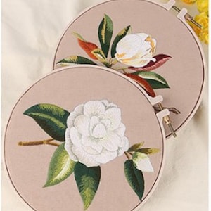 Gifts for her,Embroidery kit Modern Embroidery Kit,Plants Embroidery Kit For Beginner, Hoop Art,Hand Embroidery Art, Hand Embroidery Kit
