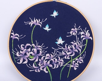 DIY Embroidery Kit beginner, Beginner Embroidery kit, Modern embroidery kit cross stitch, Hand Embroidery Kit, Needlepoint, DIY Craft Kit