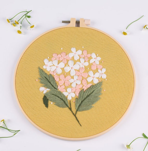 Make Flower Embroidery Kit