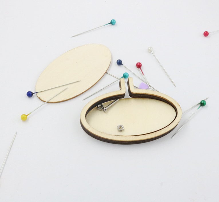 Rico Mini Embroidery Hoop Set Oval