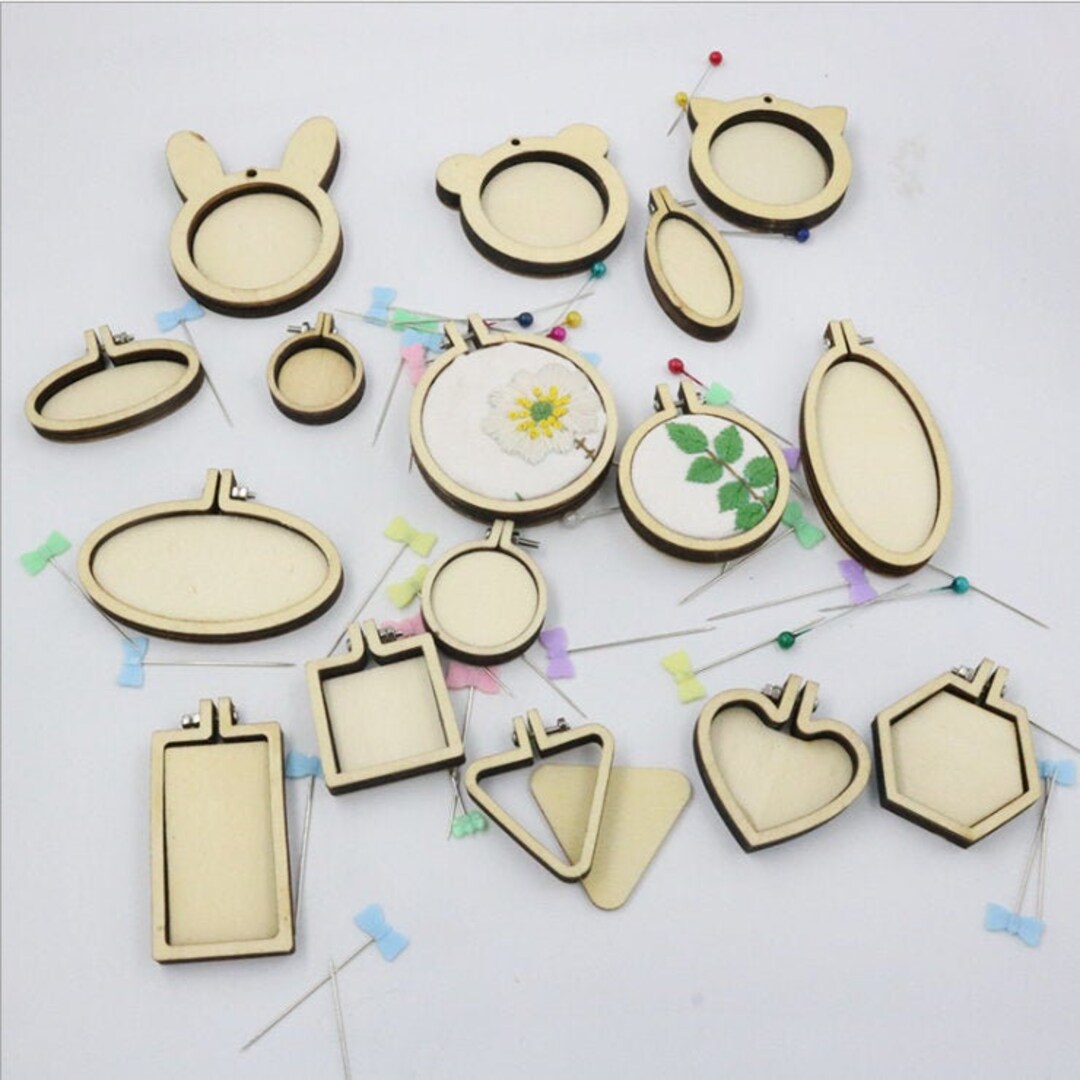 Wholesale Mini Wooden Embroidery Hoops 