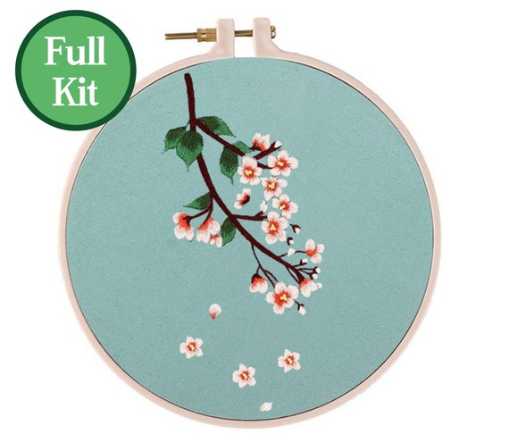 DIY Beginner Embroidery Kit for Making Scissors Case Easy -  UK in 2023