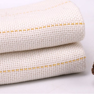 Gupbes Monk Cloth,Rug Tufting ,Tufting Cloth Polyester Cotton Mixed Door  Width Strong Cloth Easy To Break White Standard Yellow Thread Cloth 