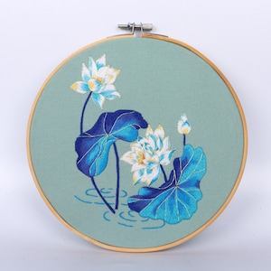 Diy start up embroidery set, Beginner Embroidery kit, Modern embroidery kit cross stitch, Hand Embroidery Kit, Needlepoint, DIY Craft Kit