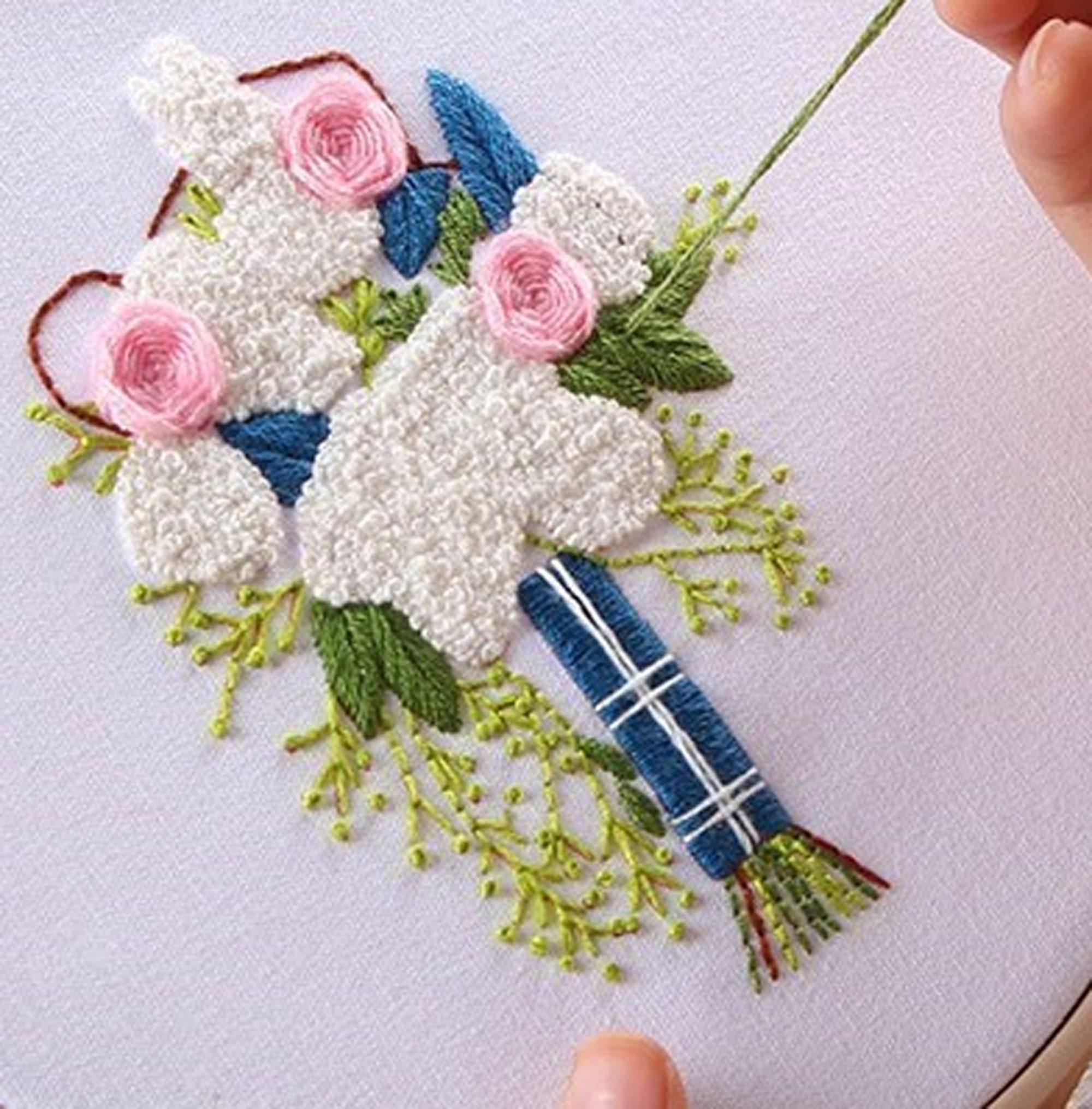 Plants and Flowers Embroidery Kit Set - Great Home Decor – Plant Allure